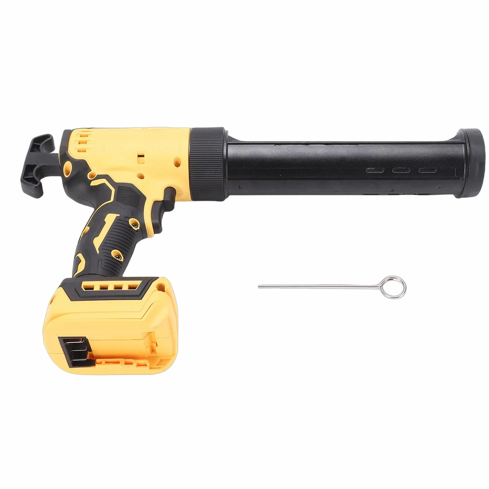 Bezprzewodowy Pistolet do Uszczelniania, 300 Ml, 6 Regulowanych prędkości. Zasilany Akumulatorowo Silnik bezszczotkowy Elektryczny Pistolet do Uszczelniania ze światłem LED