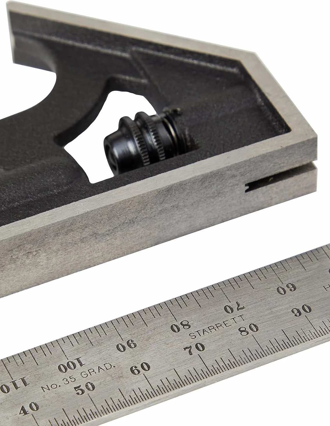 Starrett 10MH-150 Kątownik, Szary, 150mm