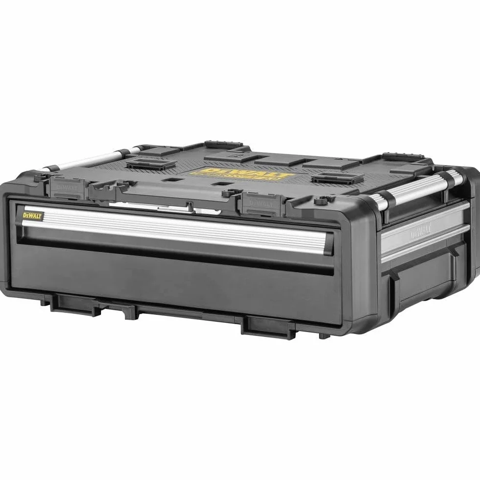DeWALT Skrzynka narzędziowa modułowa ToughSystem DXL z szufladą, skrzynka narzędziowa DWST08510-1