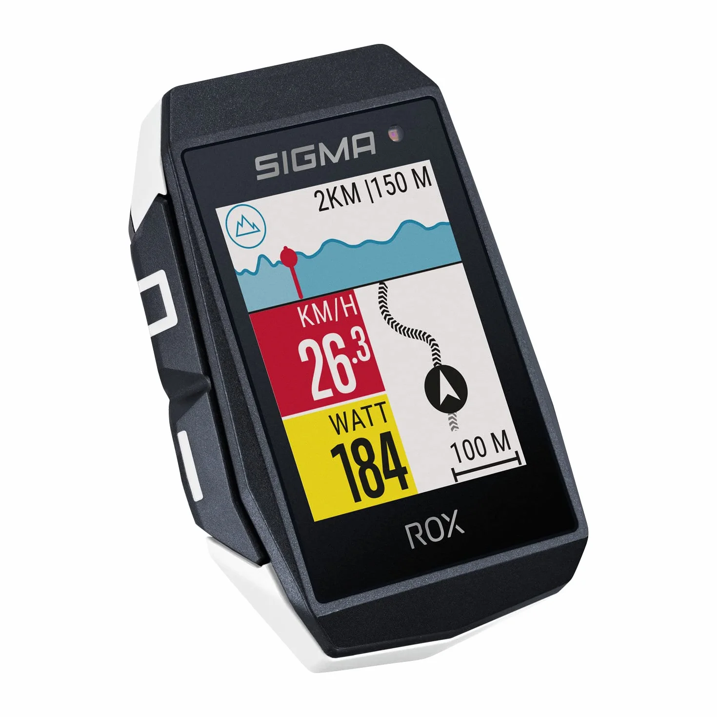 Sigma Rox 11.1 Evo Komputer Rowerowy, Biały