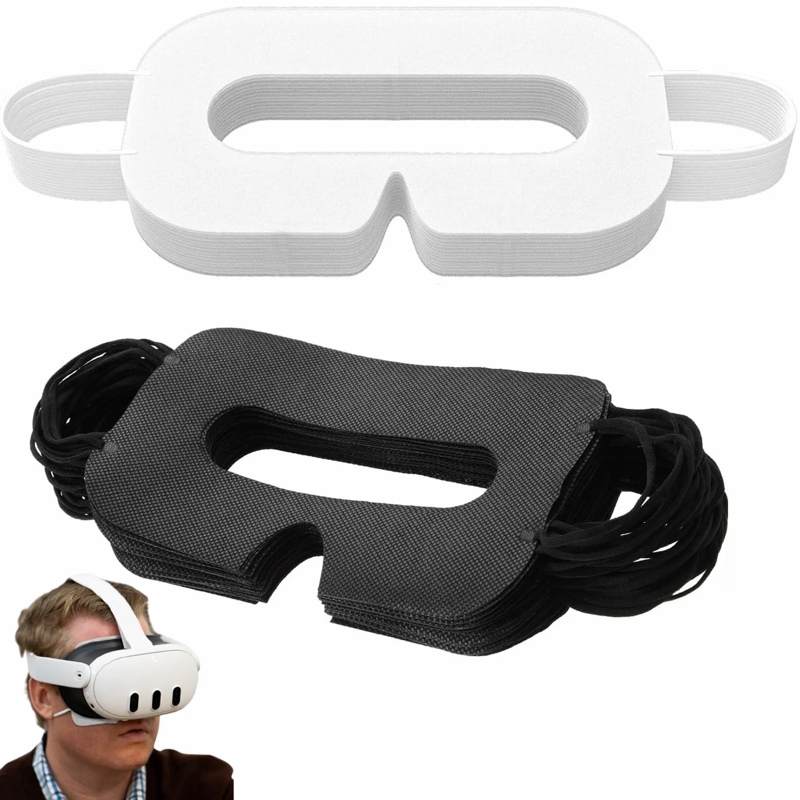Jednorazowe maski na twarz do HTC Vive Pro i urządzeń VR
