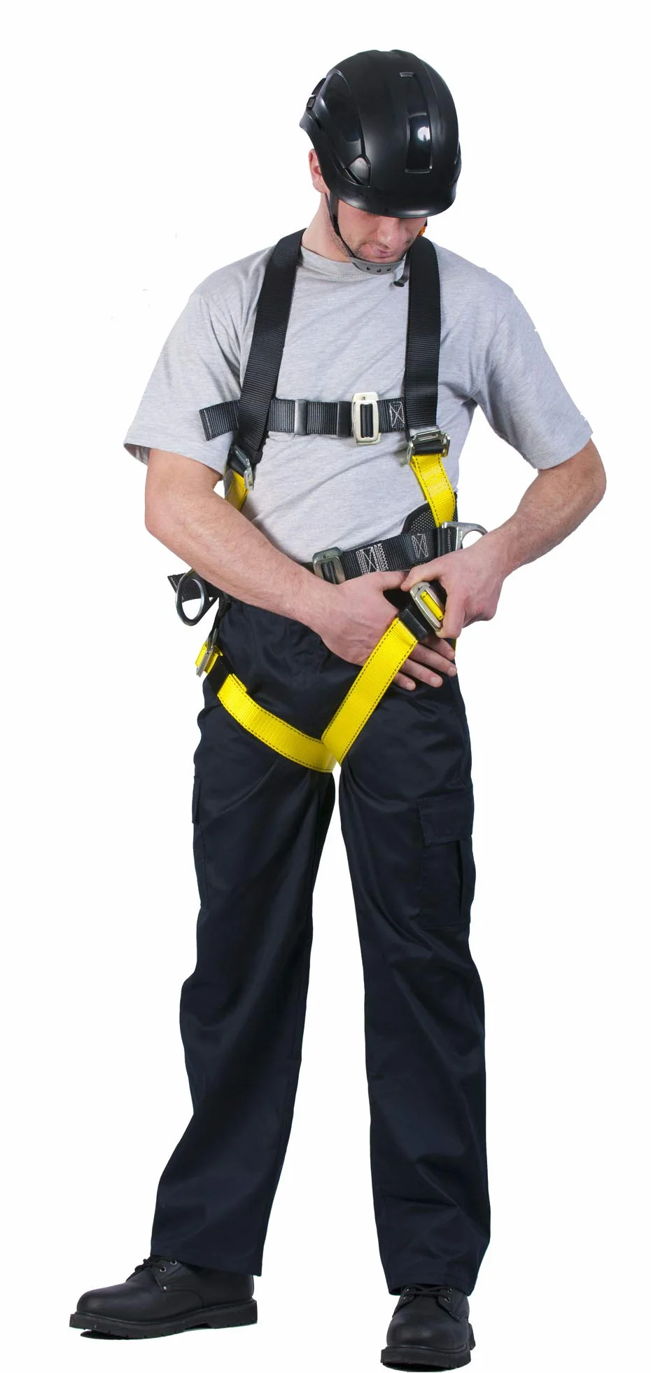 Portwest FP15 Dwupunktowe Szelki Comfort Plus, Czarny