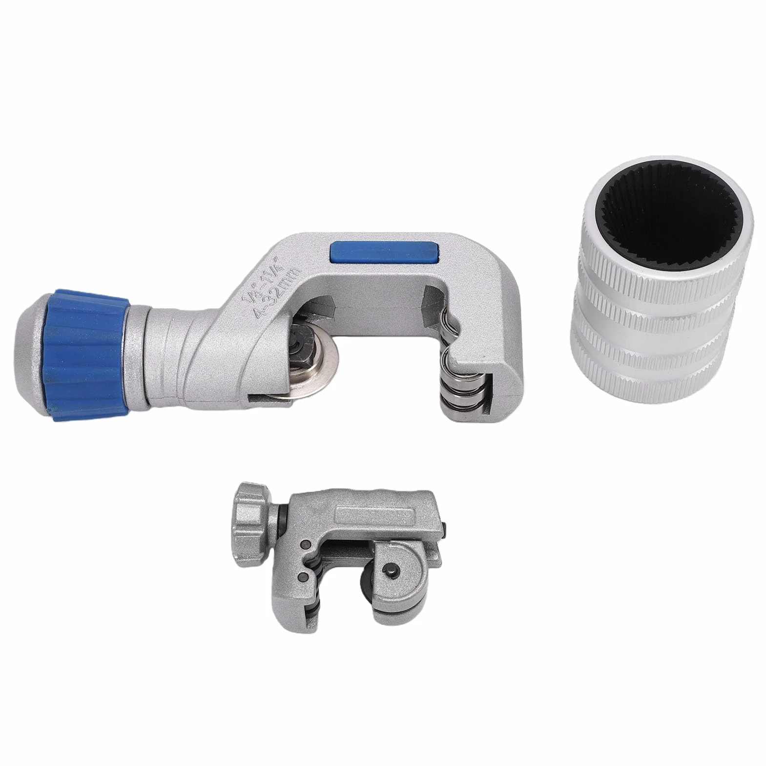 CHICIRIS Zestaw Przecinaków do Rur z Rozwiertakiem, od 1/8 Cala do 1-1/4 Cala, od 1/8 3/4, Przecinak Rur Miedzianych i Aluminiowych, Hydrauliki i Naprawy klimatyzacji.