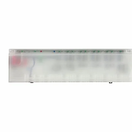 Möhlenhoff Alpha-Basis direct Plus 230 V | wysokiej jakości listwa zaciskowa do ogrzewania podłogowego | na 6 termostatów i 15 siłowników | w zestawie sterowanie pompą | przełączanie ogrzewania i