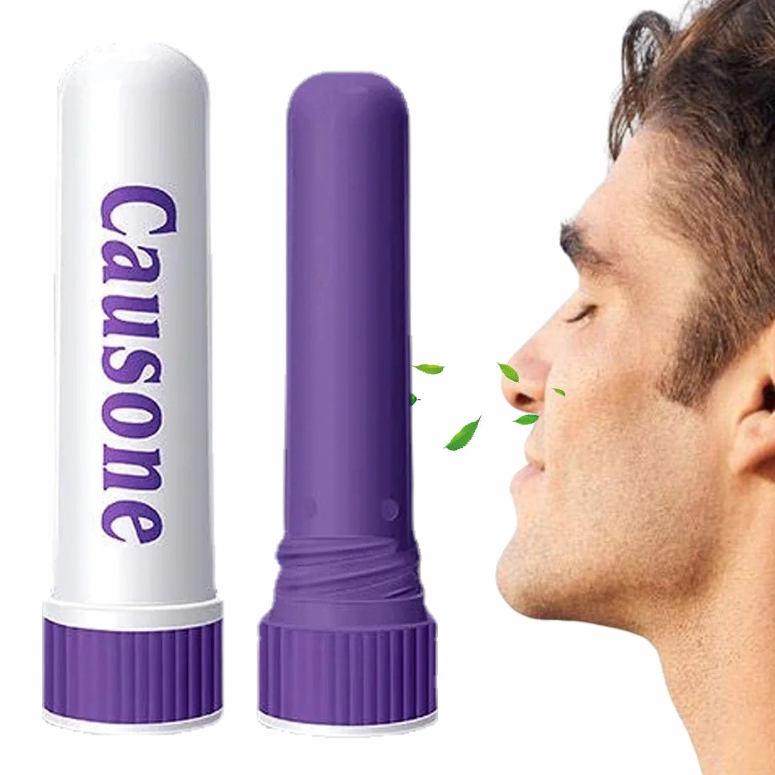 Inhalator olejków eterycznych do nosa, chłodzący olejek do aromaterapii, relaks i odświeżenie Purble