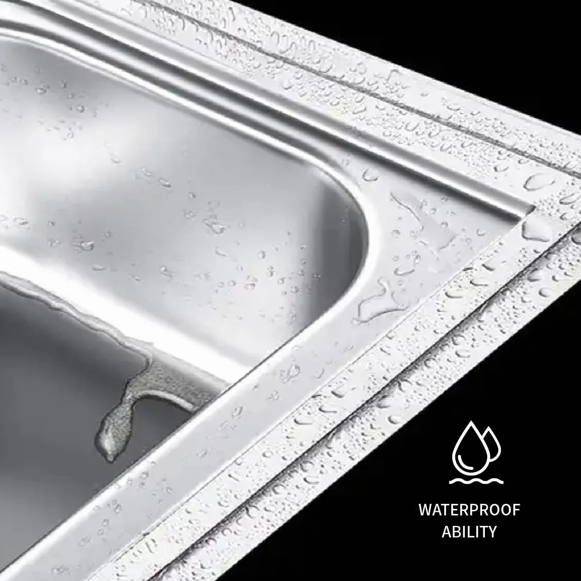 Taśma aluminiowa – metaliczna taśma uszczelniająca do ekstremalnych temperatur, odporna na wodę i parę, odporna na gaz, wytrzymała i trwała, idealna do trwałych napraw i uszczelnień, 50 mm x
