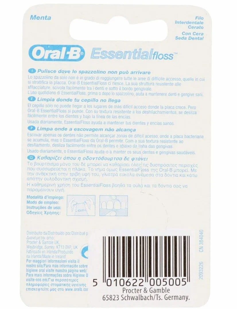Oral-B Essential Floss Nić Dentystyczna, 50 m