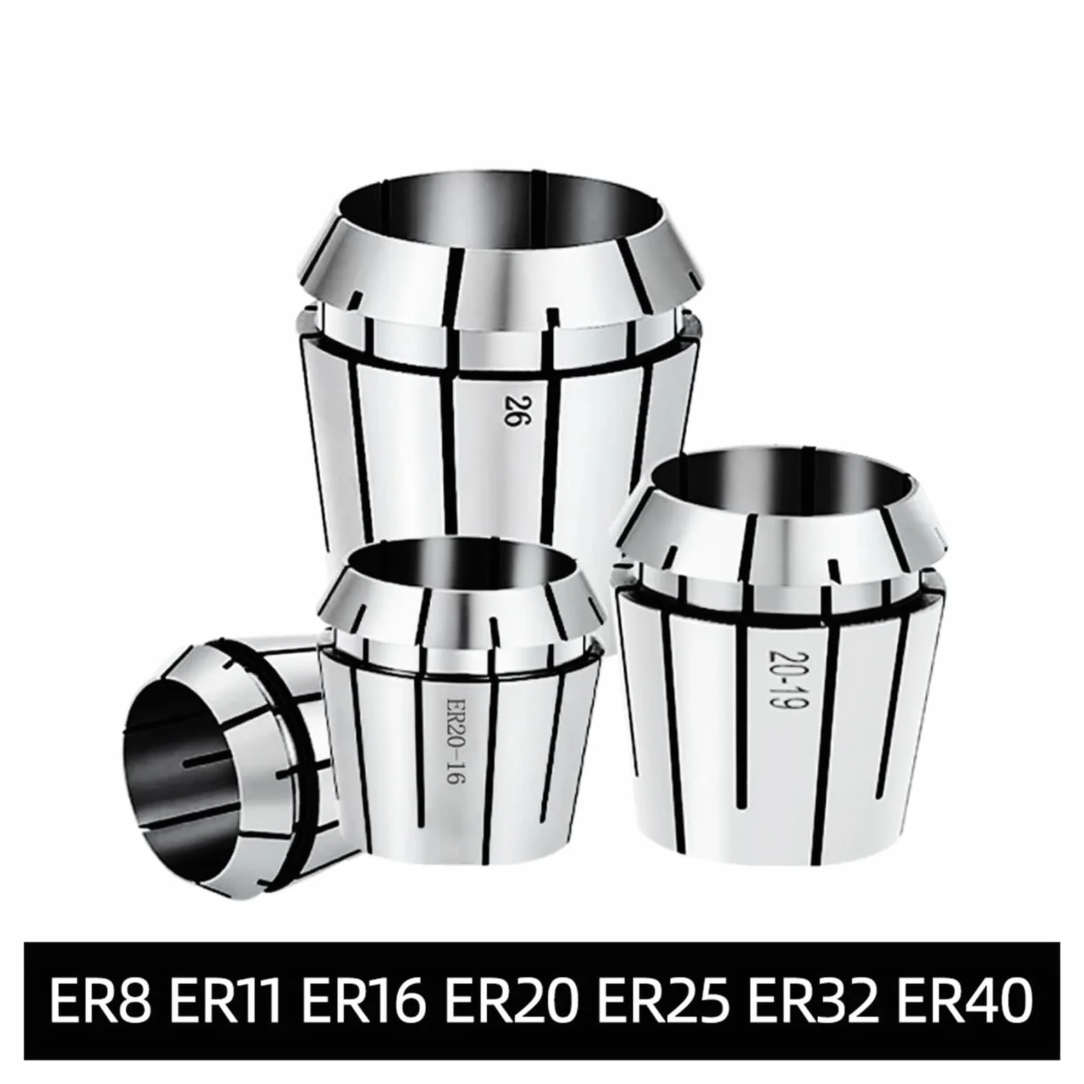 5 szt. ER32 6 mm zacisk zaciskowy seria sprężyna narzędzie bit uchwyt grawerowanie wrzeciono silnik frezarka tokarka