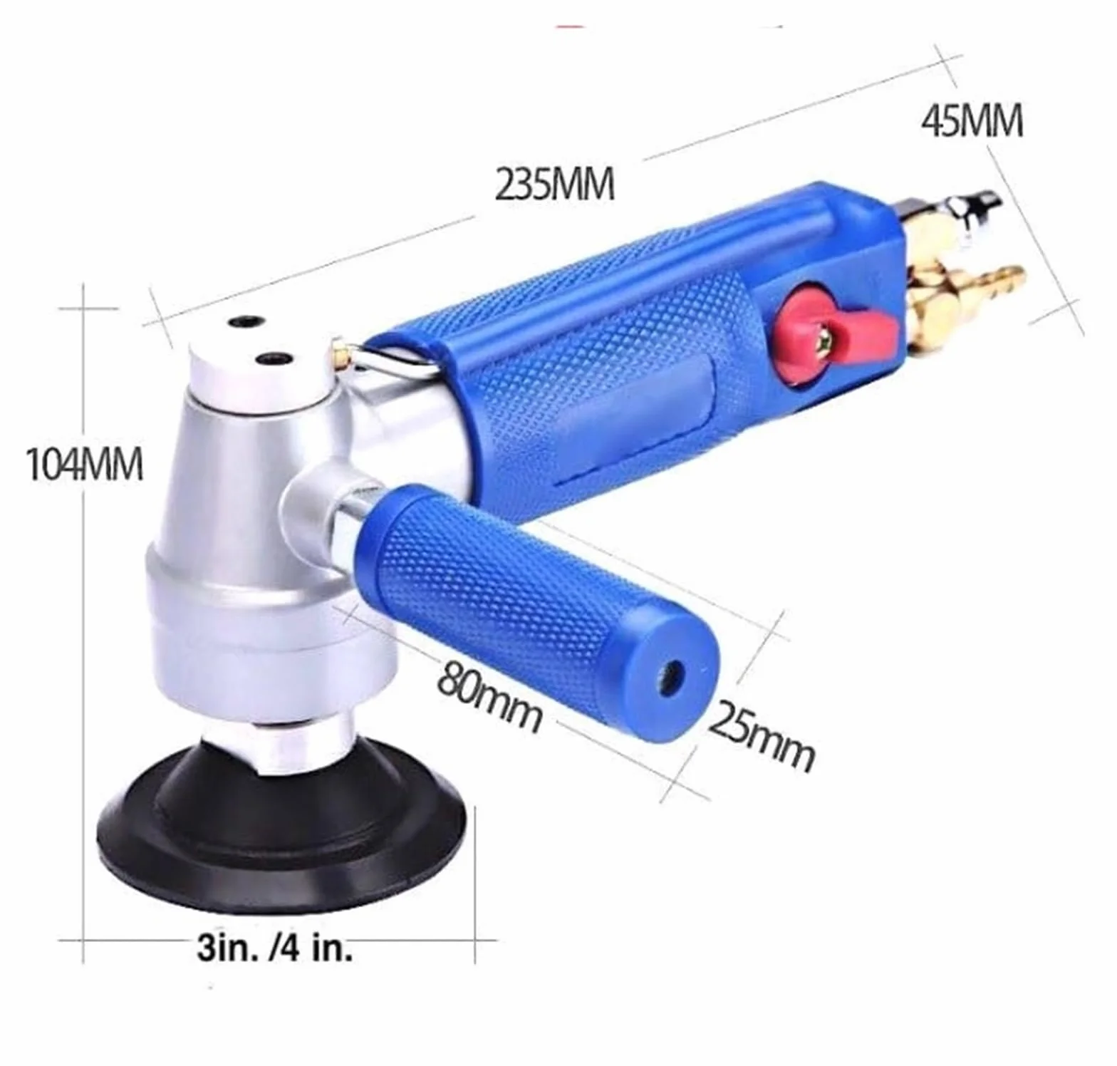 Polerka na mokro, Polerka na mokro szlifierka do betonu szlifierka do marmuru elektryczna maszyna do polerowania 800W 5 Cal ręczna polerka o zmiennej prędkości