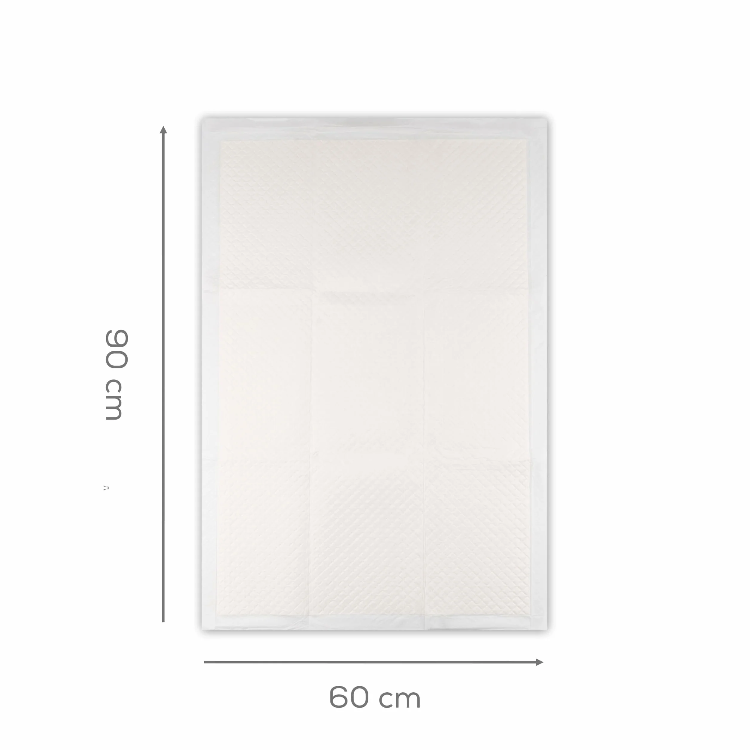 Sensalou Podkładki do inkontynencji 60 x 90 cm 50 sztuk chłonne jednorazowe ochraniacze łóżek