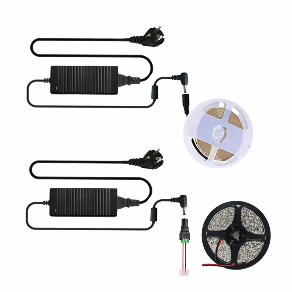 Arotelicht zasilacz LED transformator adapter,sieciowy adapter,Driver Power Supply,transformator sterownik z wtyczką do zimnych urządzeń do taśm LED 5050 SMD taśma świetlna RGB RGBW (6A, 24V)