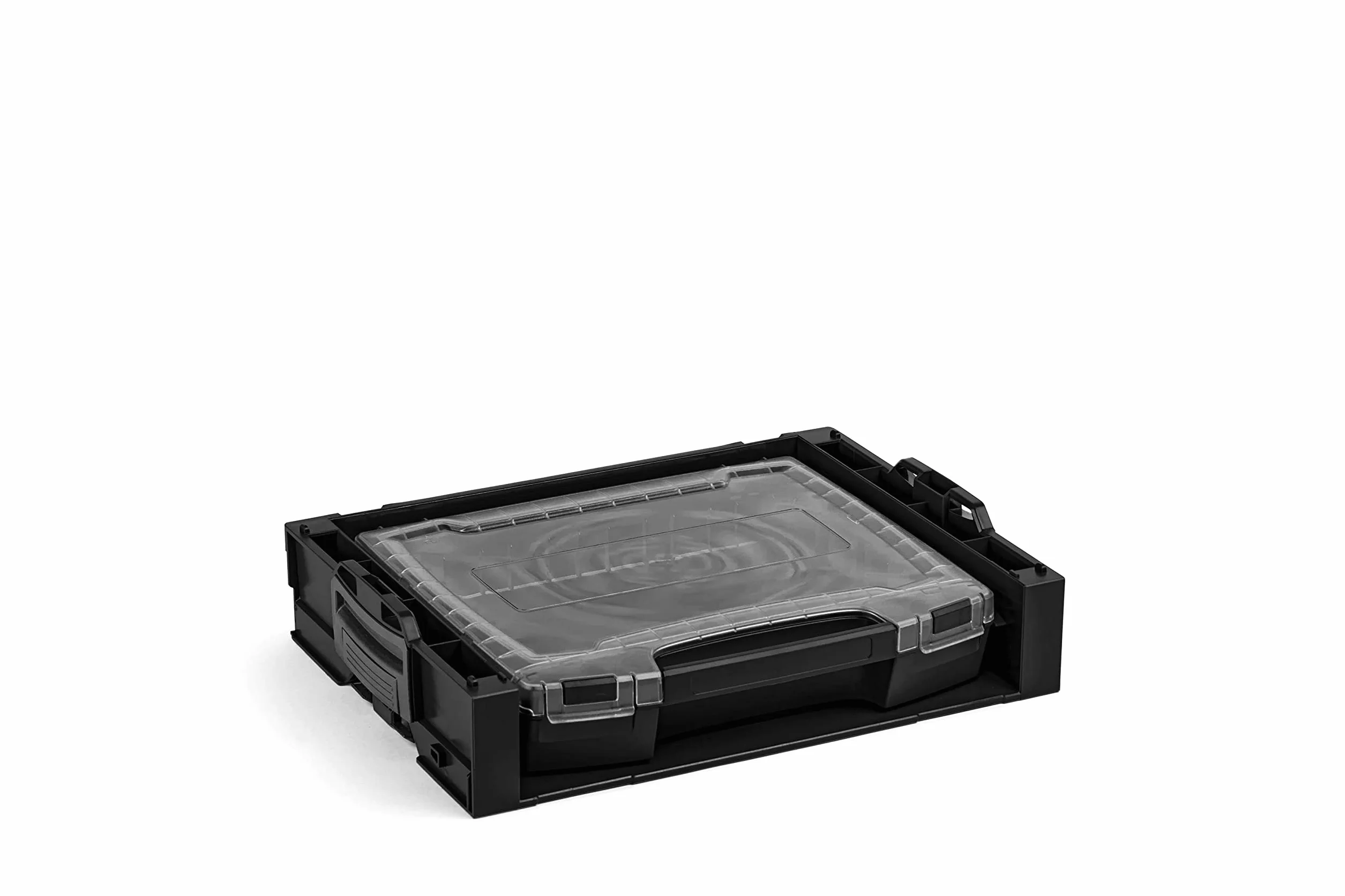 i-BOXX Rack aktywny z i-BOXX 72 czarny | Skrzynka narzędziowa L-BOXX do układania w stos | System przechowywania narzędzi Regał | Idealny do i-BOXX 72 i szuflady LS-72