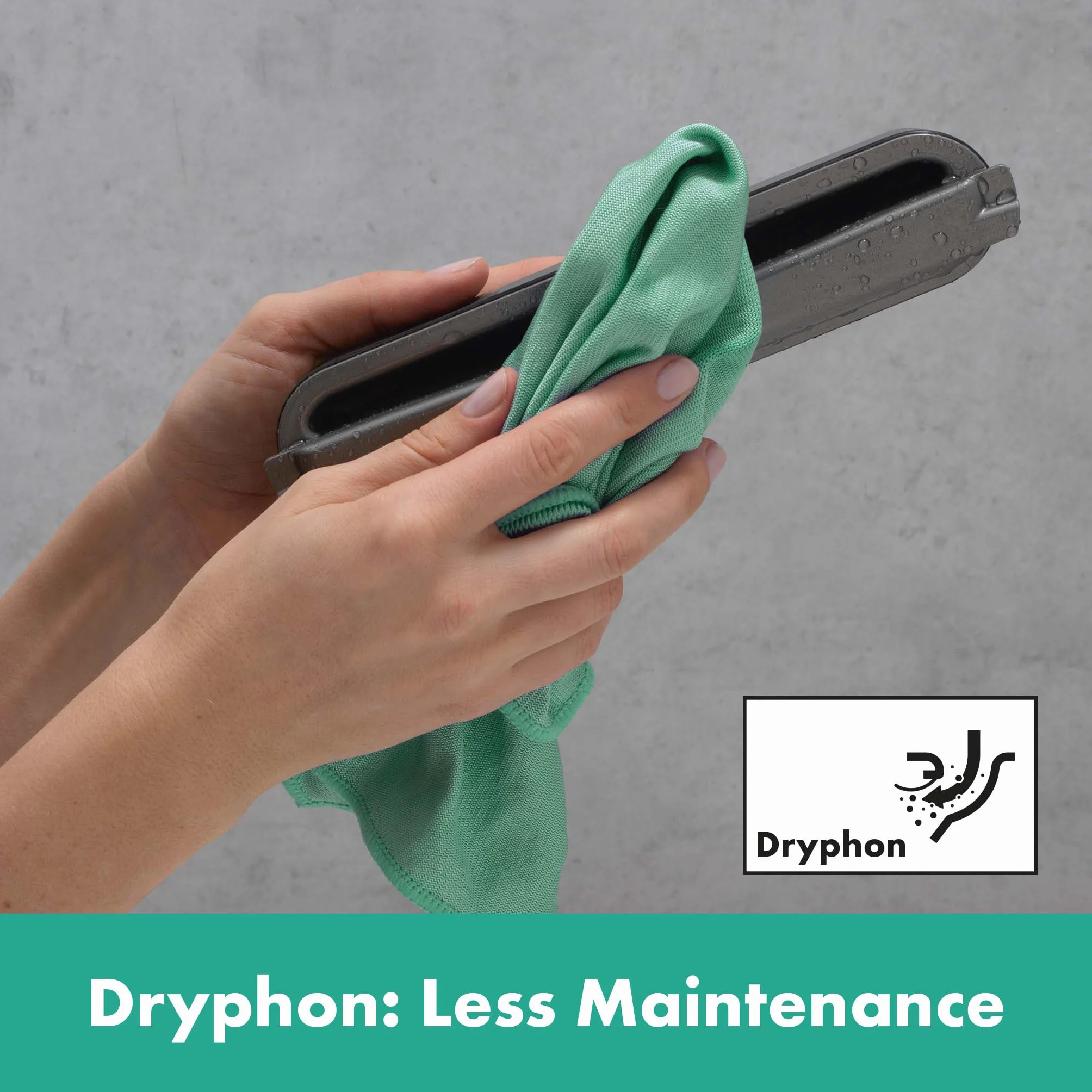 hansgrohe RainDrain Minimalistic - gotowy zestaw rynny prysznicowej, wyłożona płytkami rynna odpływowa 900 mm, odpływ podłogowy prysznic