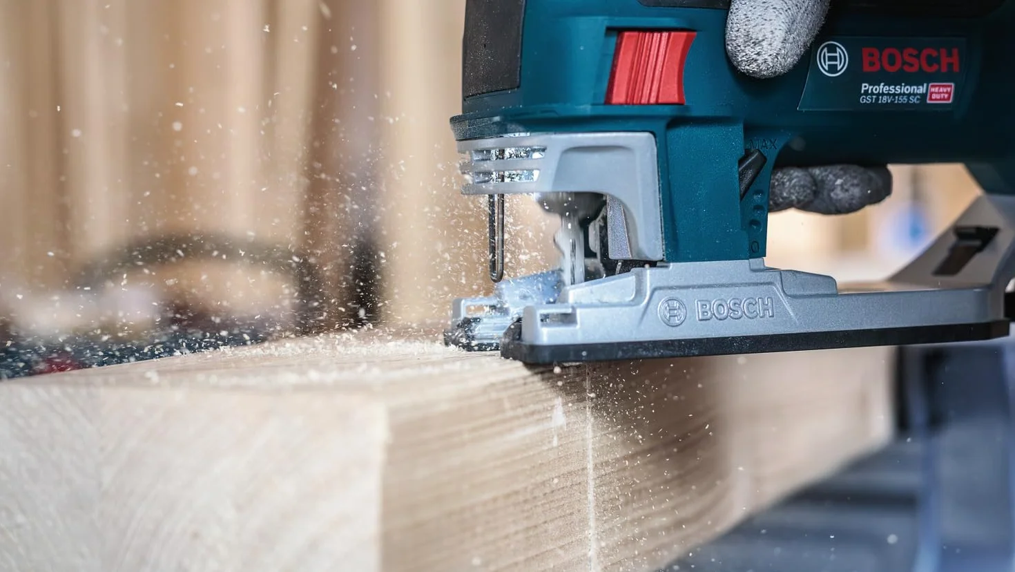 Bosch 5x Brzeszczot do wyrzynarki PRO Hardwood fast T344DF (do Twarde drewno, Płyta wiórowa, Długość 152 mm, Professional Akcesoria Wyrzynarka)