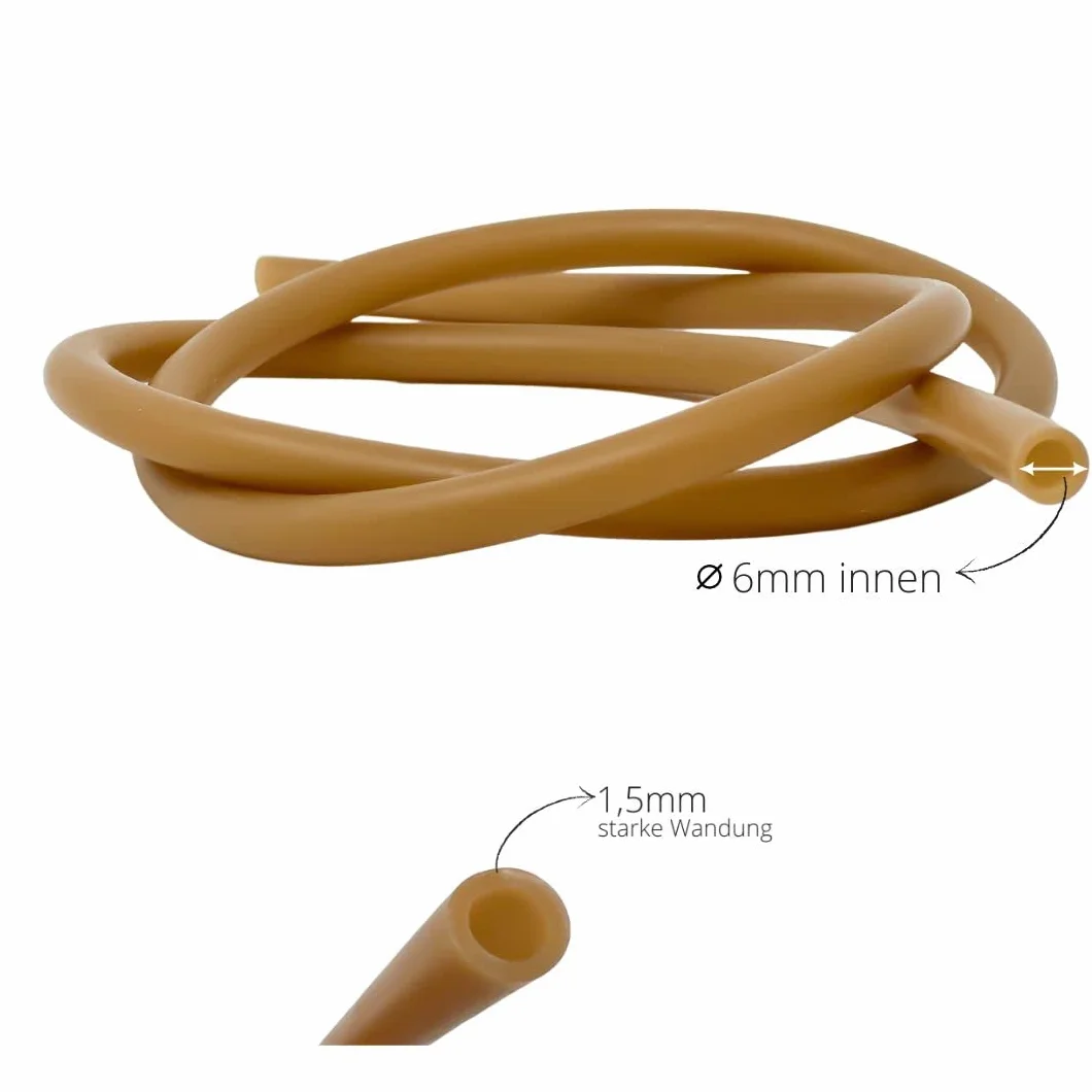 Naturalny wąż do żucia 6 mm 1,5 mm 1 m
