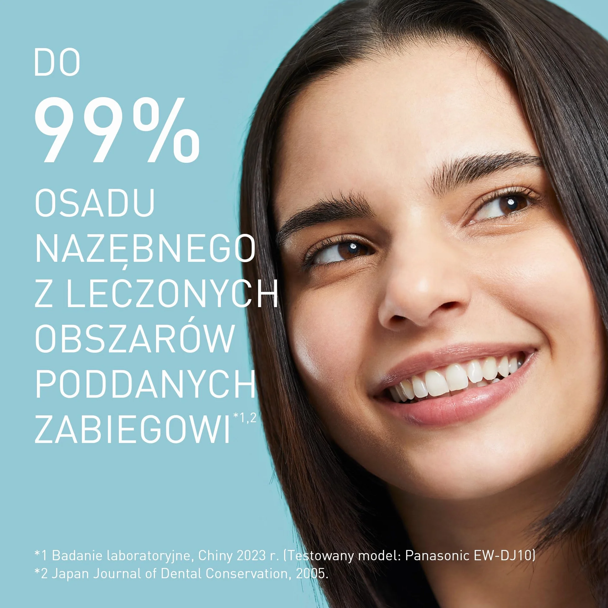 Panasonic Series 300 Irygator do jamy ustnej EW-DJ26-V303, Irygator do Zębów, 200 ml, IPX7, 2 Dysze, 5 Ustawień Ciśnienia, Akcesoria Podróżne, Fioletowy