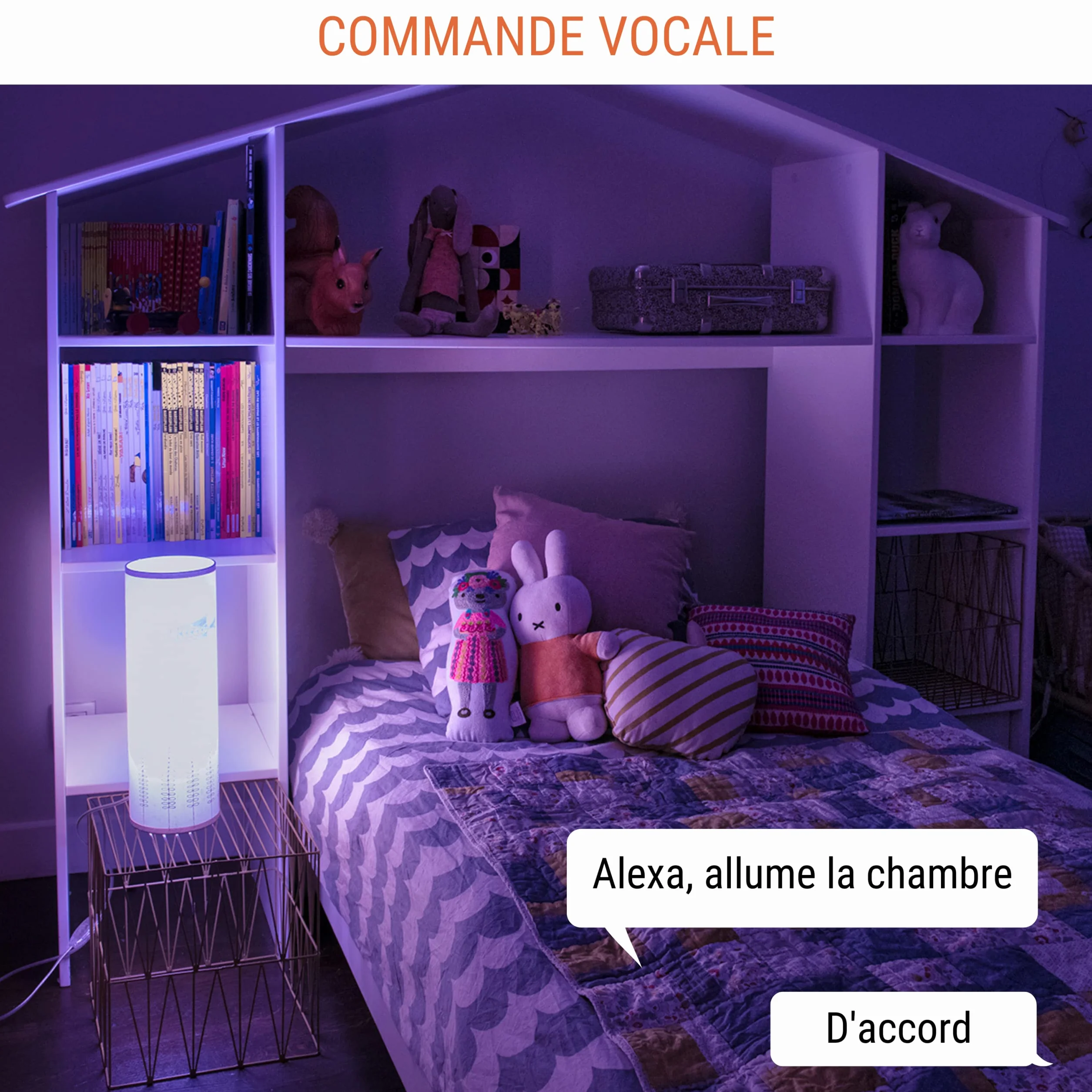 Konyks Antalya Color E27 - LED WiFI + BT, 1055 lumenów, 11 W, kolory + regulowany biały, kompatybilny z Alexa lub Google Home, łatwa automatyzacja