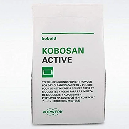 Kobosan Active proszek do czyszczenia dywanów, oryginalny produkt firmy Vorwerk 5 worków po 500 g