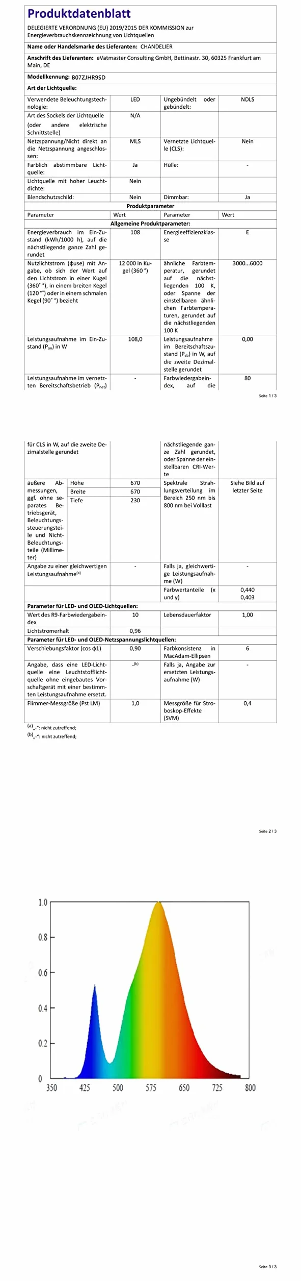 Nowoczesna lampa wisząca LED z pilotem zdalnego sterowania, przyciemniana, z regulacją wysokości, żyrandol do salonu, jadalni, biura, sypialni, lampa sufitowa, 60 x 48 cm, 42 W, cztery pierścienie