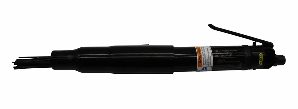 Ingersoll Rand 125-A Młotek Igłowy Pneumatyczny Czarny Trwały Narzędzie do Obróbki Powierzchni 4800 Uderzeń/min 465mm