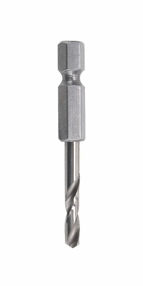 wolfcraft Wiertło do metalu HSS szlifowane, trzpień sześciokątny, Ø 5 mm I 7259000 I do wiercenia w twardych materiałach