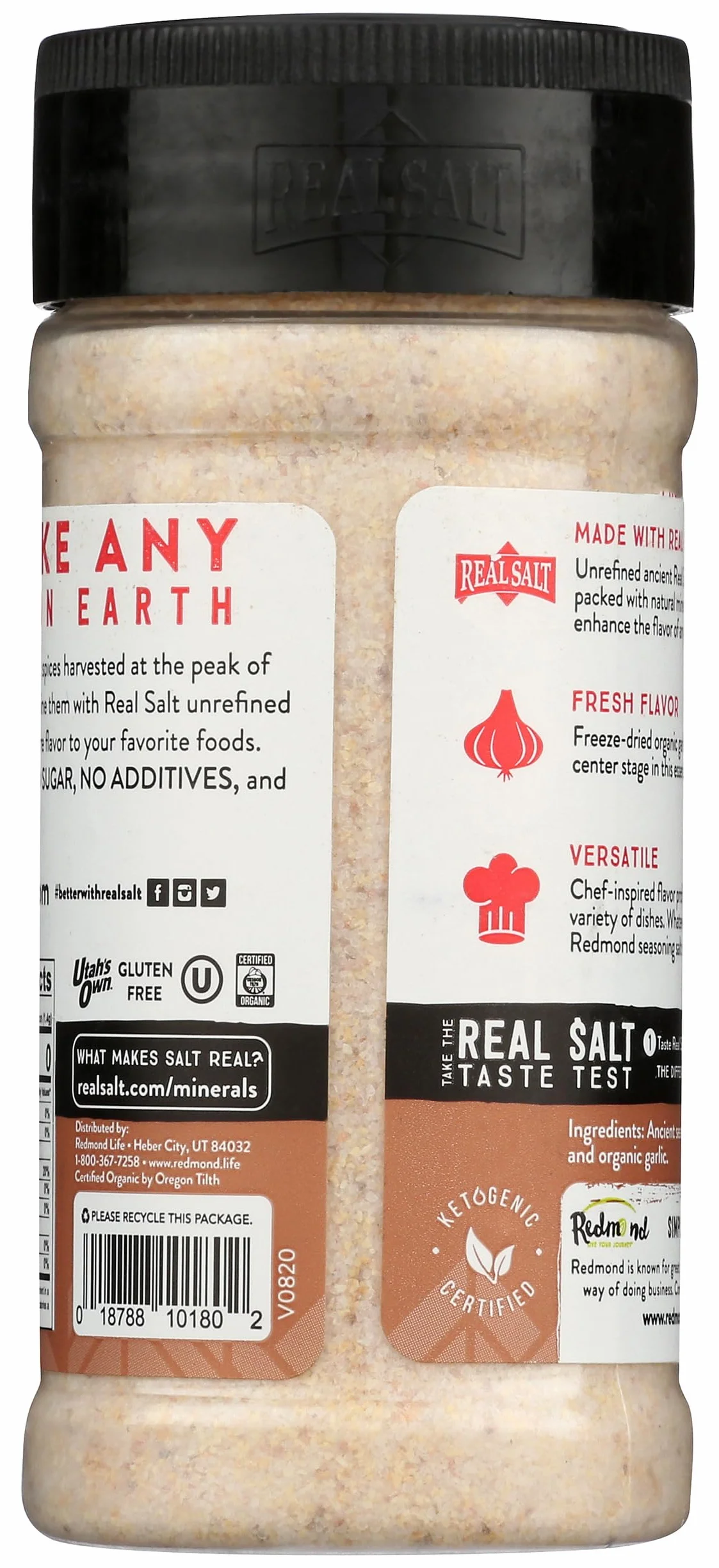 REDMOND Organic Garlic Salt 135g