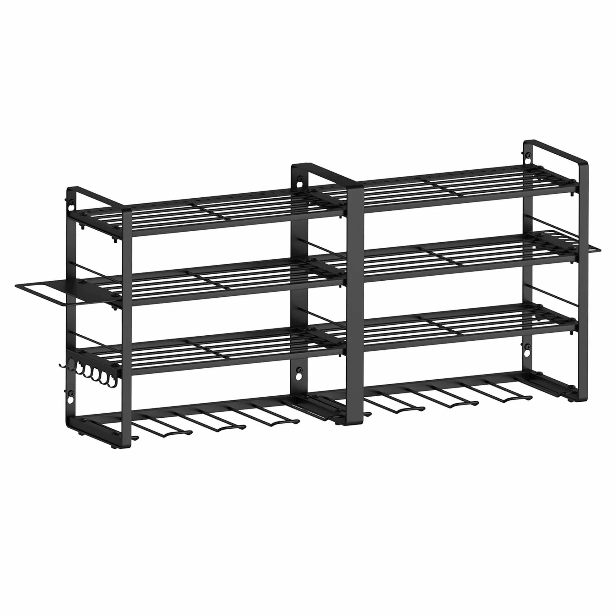 Metalowy organizer na narzędzia warsztatowe W-17 4-poziomowy 80x25x45 cm