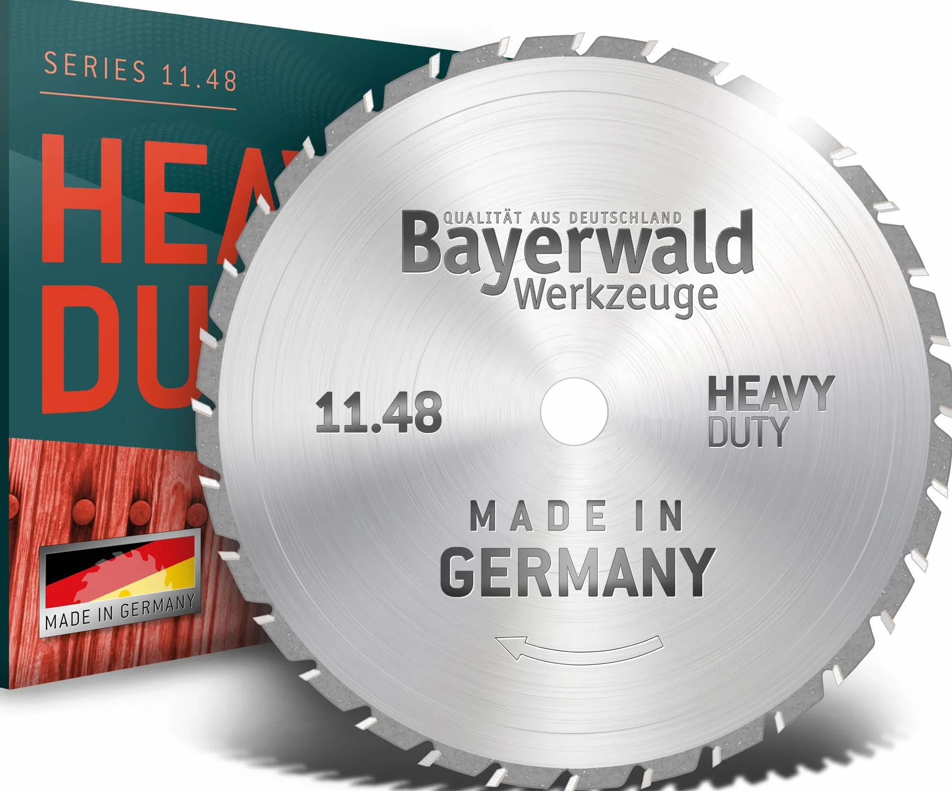 Bayerwald - HM tarcza do piły wielofunkcyjnej - Ø 165 mm x 2 mm x 20/16 mm | ząb zmienny z wymienną fazą (42 zęby) | uniwersalny brzeszczot piły - nadaje się do różnych materiałów