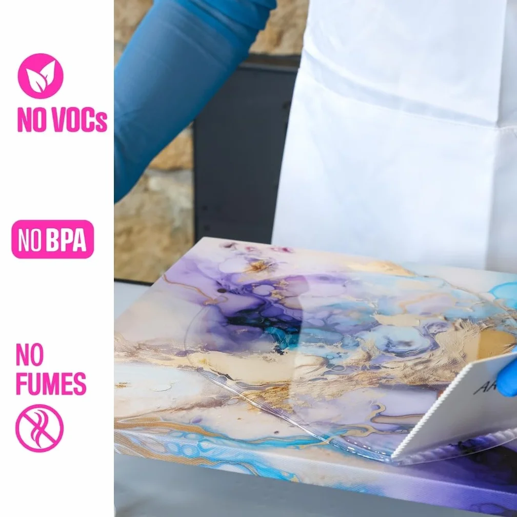 ArtResin - Żywica epoksydowa - nietoksyczna - przezroczysta - 236 ML