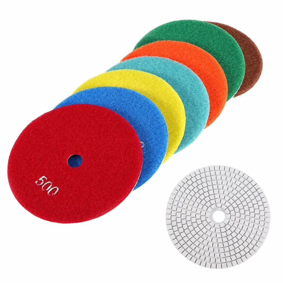 125 mm 5" diamentowa tarcza szlifierska polerowana do granitu marmuru betonu kamienia (3000 Grit)