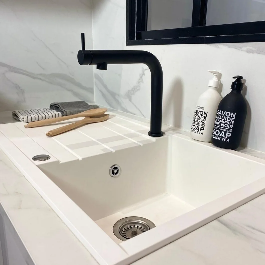 Essebagno 9019750 Magic bateria umywalkowa czarna