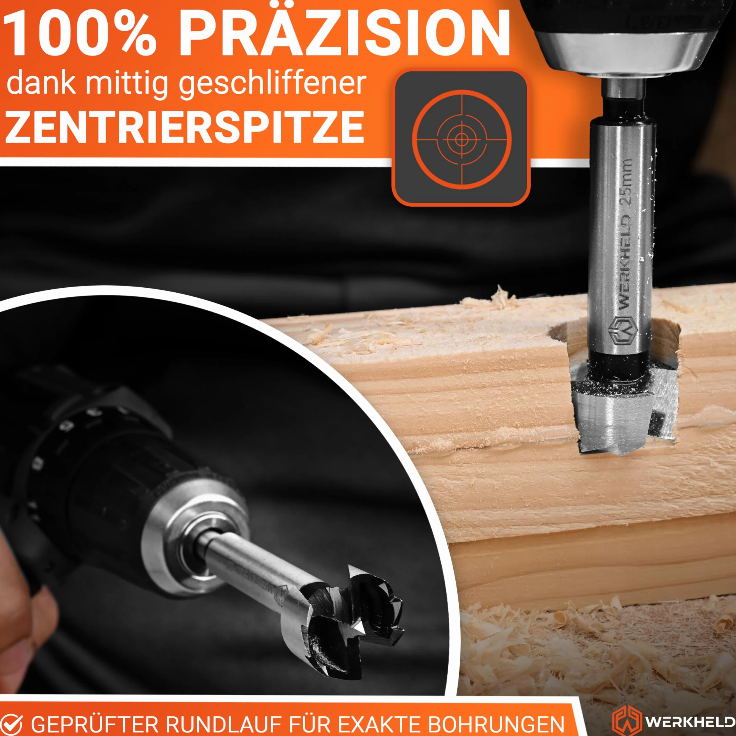 Zestaw wierteł Forstnera 13 sztuk 10-60 mm do drewna