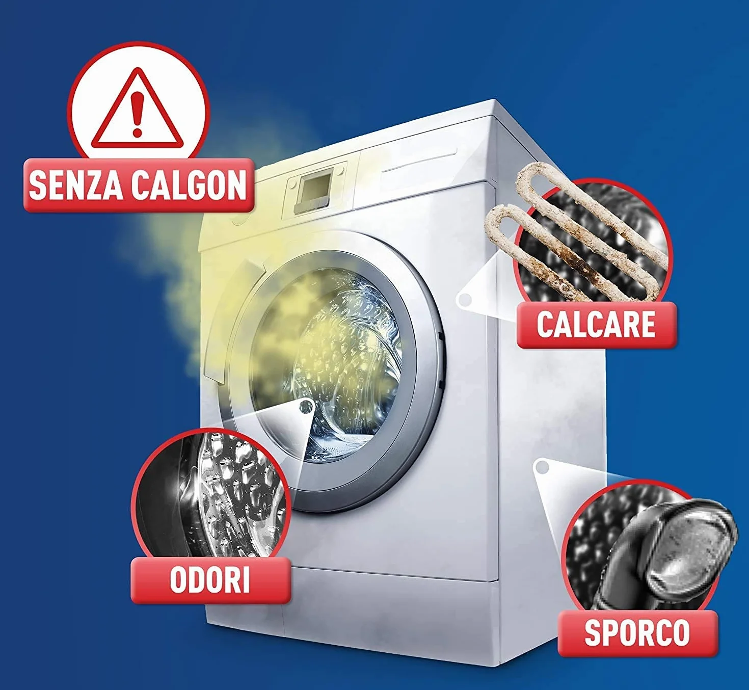 Calgon 3W1 Powerball Tabletki Zmiękczające Wodę, 15 sztuk