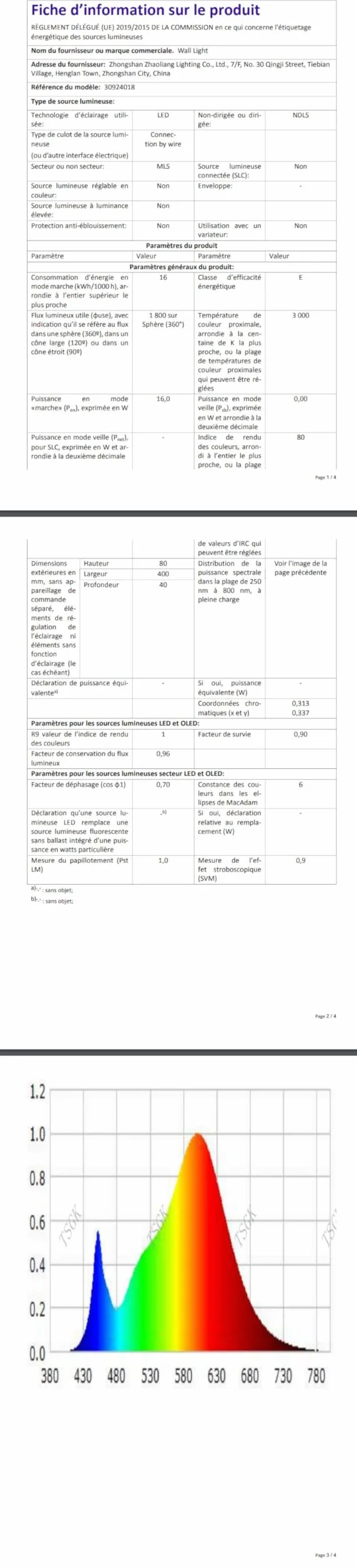 Comely Wewnętrzny Kinkiet LED, Złota Nowoczesna Lampa Ścienna, 16W Oprawa Ścienna Do Sypialni, Salonu, Hotelu, Schodów, Ciepła Biel 3000K