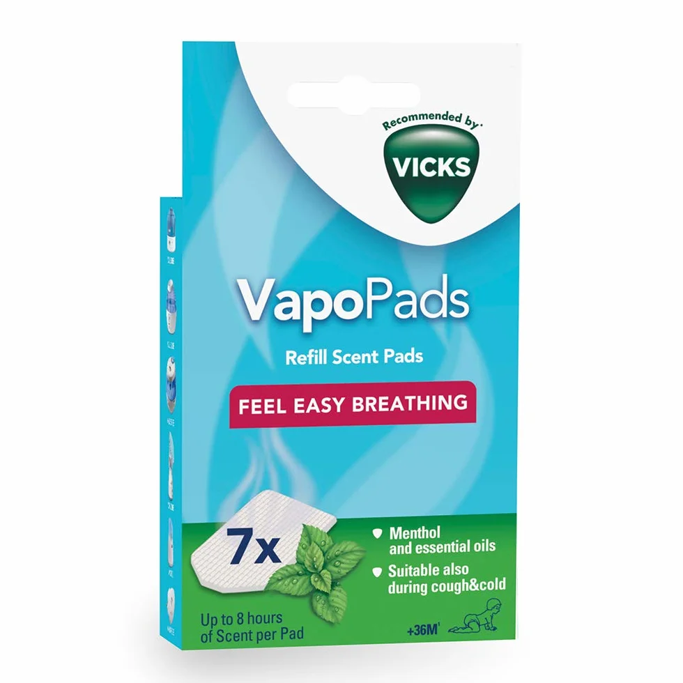 VapoPads Menthol - Tabletki zapachowe z olejkami eterycznymi (VH7)