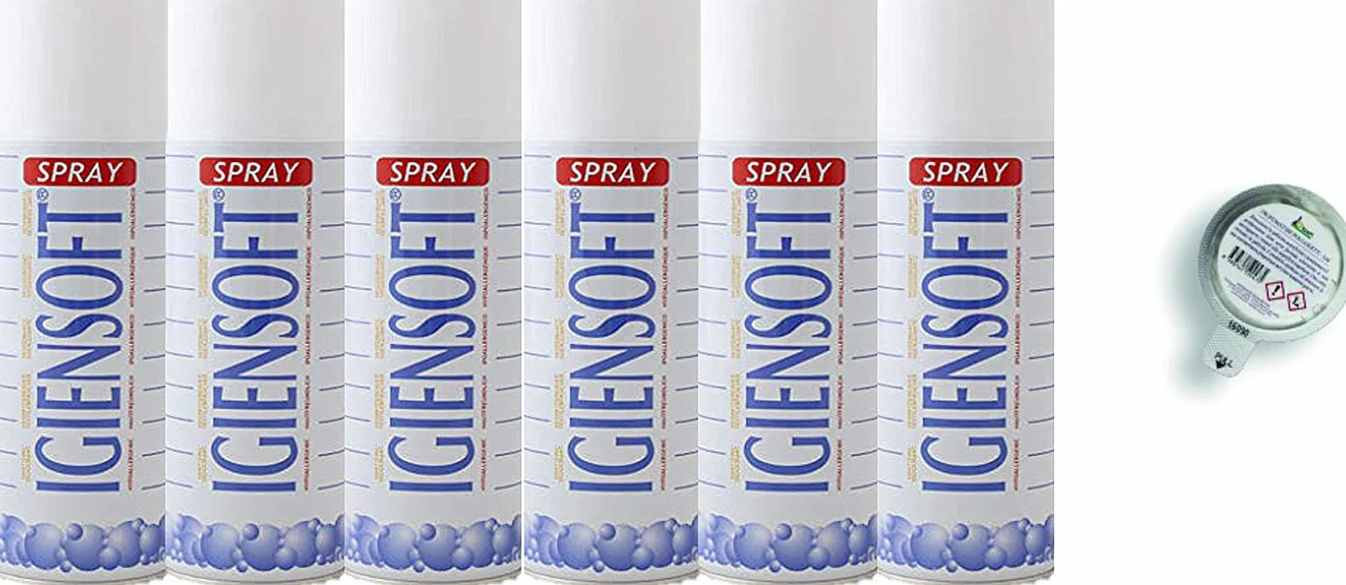 RAMPI Deo Multipack Igiensoft Spray dezodorant 6 x 400 ml