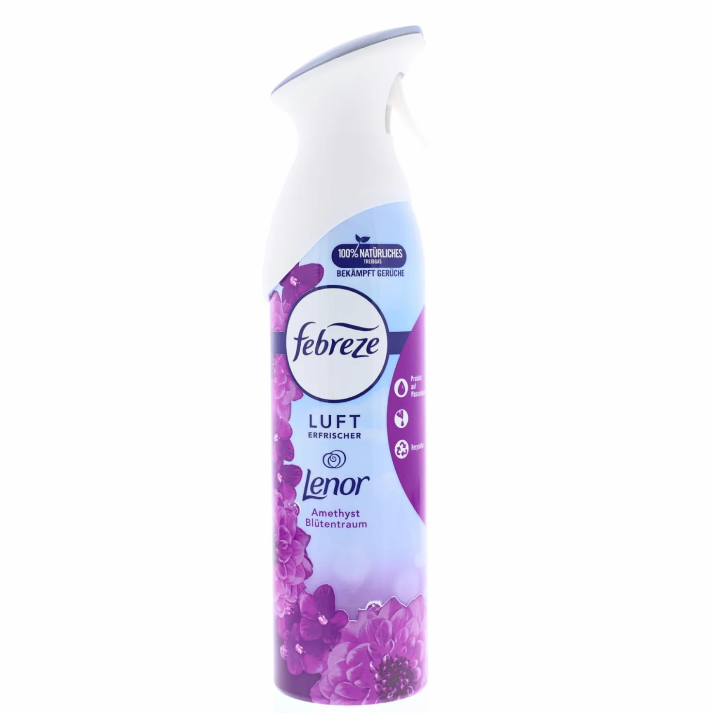 2 x Febreze odświeżacz powietrza Lenor Amethyst Blütentraum po 300ml usuwa zapachy