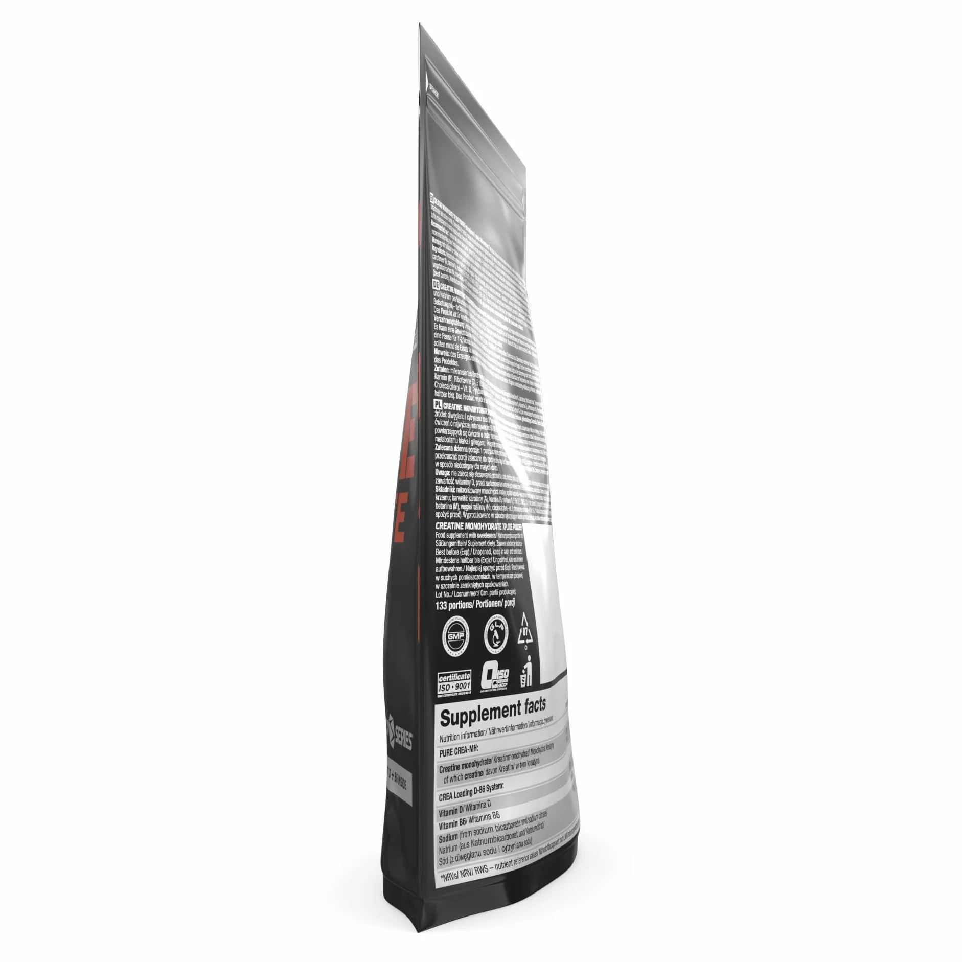 Olimp Monohydrat kreatyny Xplode Powder 500 g pomarańczowy