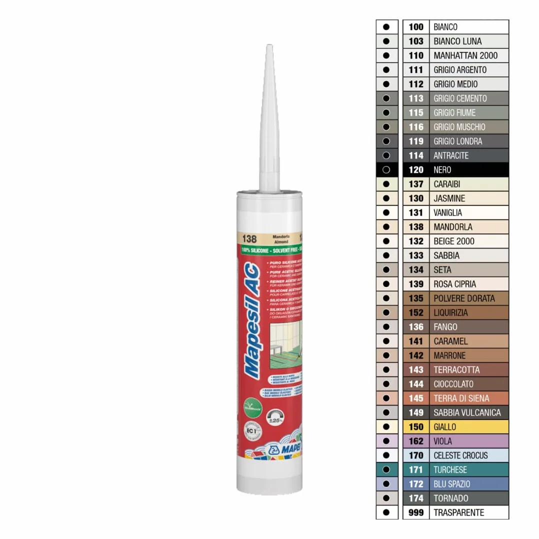 Silikon Mapesil AC 310ml 134 jedwab