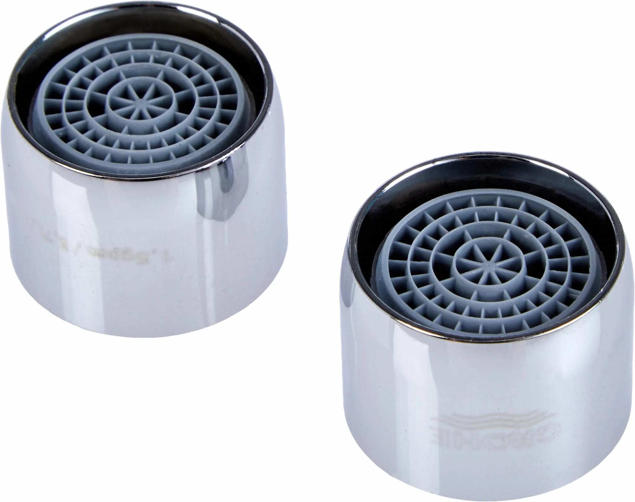 GROHE 40527000 zestaw do oszczędzania wody (oszczędność wody, 5,7 l/min przy 3 barach, szybkie czyszczenie, 2 oszczędne myszki M22, trwałe), chrom, 40527000