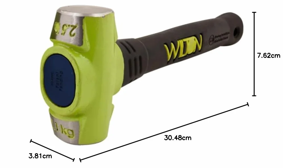 Wilton B.A.S.H 40212 miękki młotek kowalski, 2-1/2 funtów