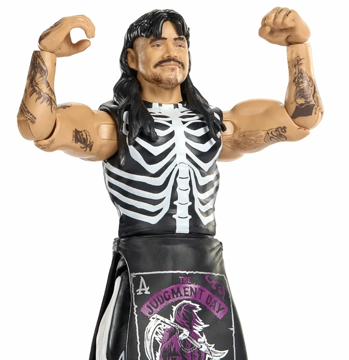 WWE "Dirty Dominik Mysterio Mattel Main Event Greatest Hits Series 2 Wrestling Figurka Toy Wrestler