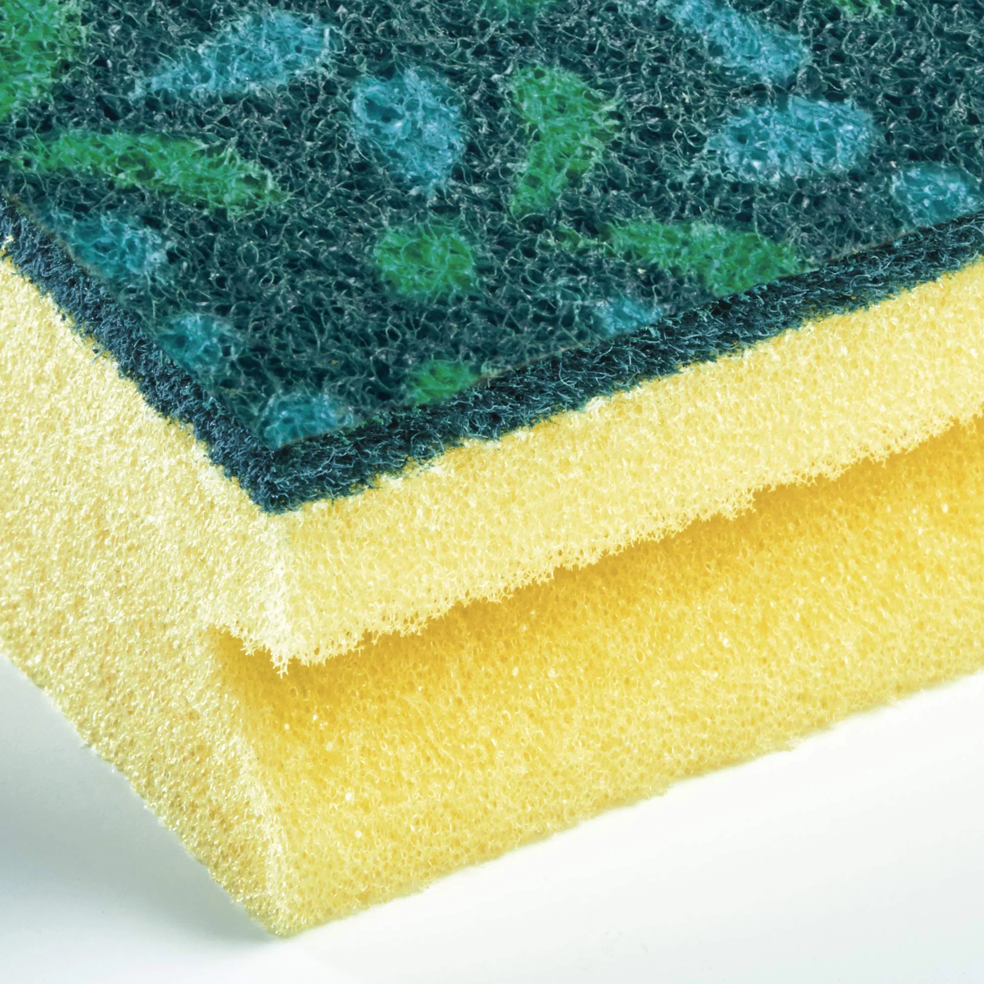 Spontex Gąbka do czyszczenia mozaiki, gąbka do szorowania z technologią zapobiegającą mechaceniu i praktycznym uchwytem, kolor nie do wyboru, 6 sztuk