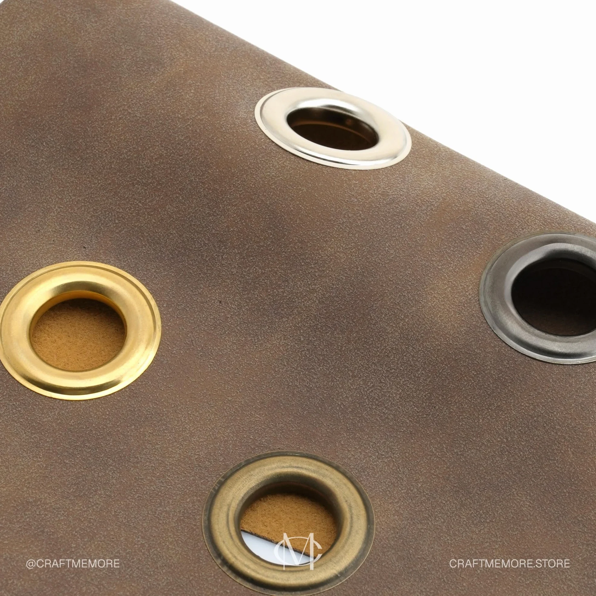 CRAFTMEmore Narzędzie oczkowe dziurkacz Setter Kowadło i dziurkacz do nakładania otworów 3/4" (19 mm) oczka 3/4" (19 mm) CRAFTMEmore