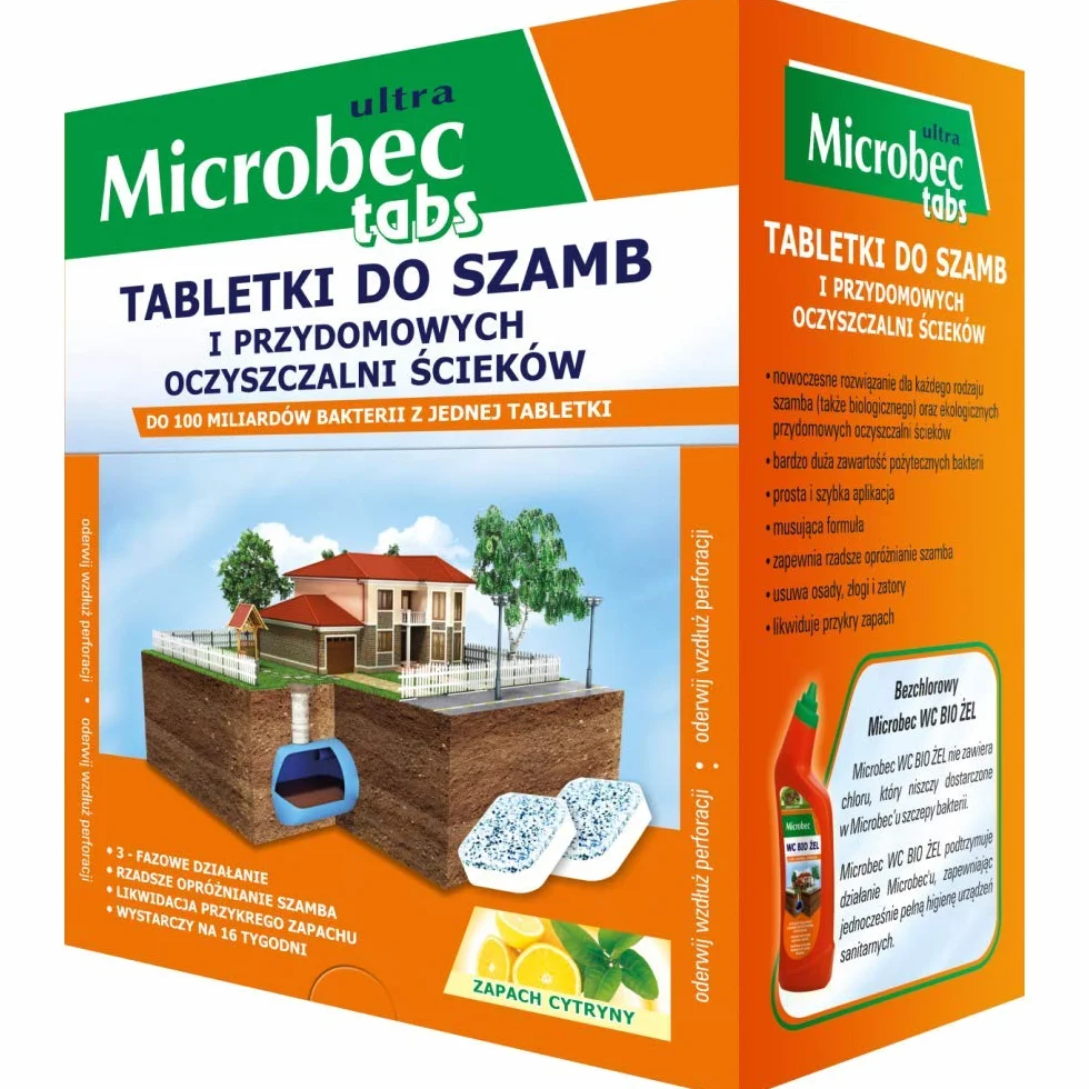 BROS Microbec ultra tabletka do szamb