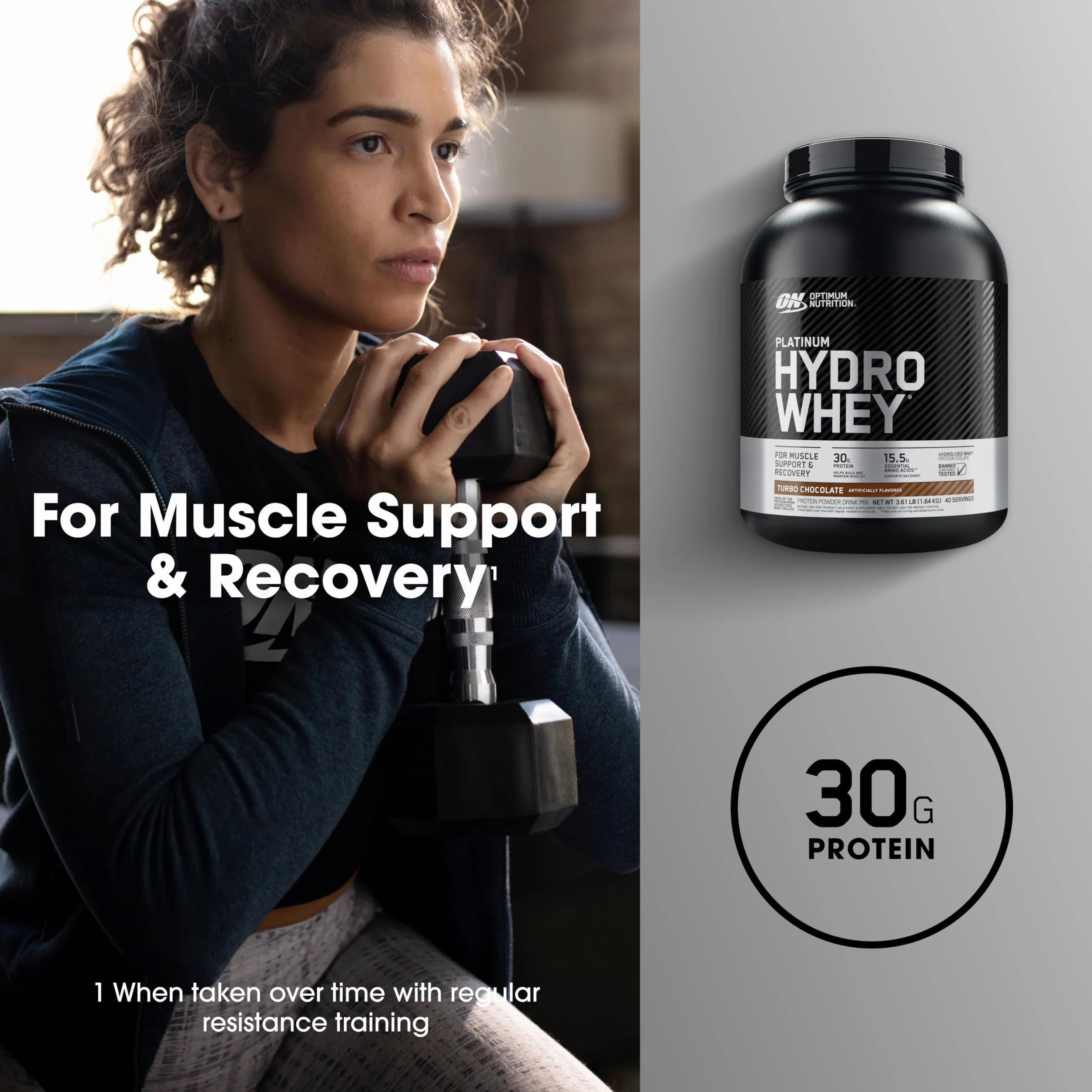 Optimum Nutrition Platinum Hydro Whey, hydrolizowany izolat białka serwatkowego, smak czekolada mleczna, 1,6 kg