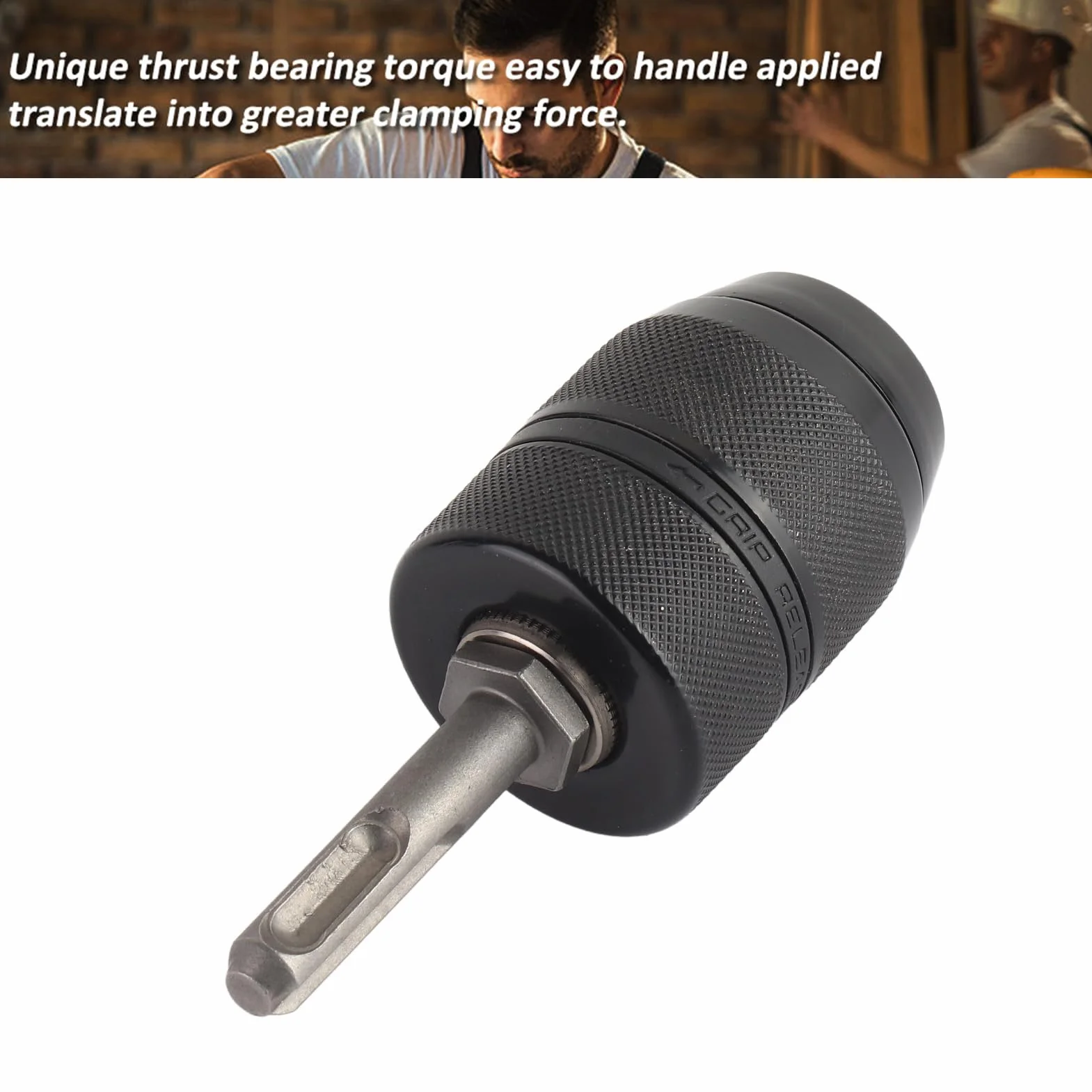Adapter uchwytu wiertarkowego SDS, Hilitand bezkluczykowy uchwyt do tokarki i wiertarki, bezkluczykowy adapter uchwytu wiertarkowego, 2mm-13mm mocny konwerter narzędziowy z adapterem trzpieniowym SDS