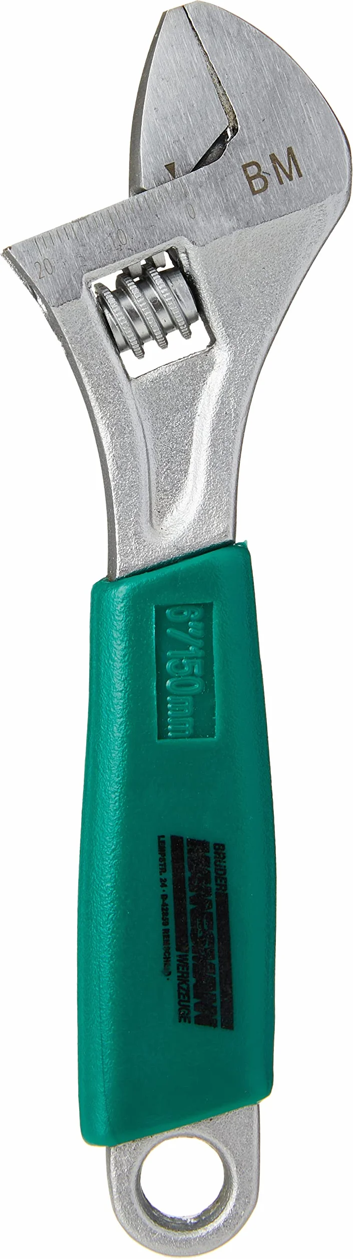 Brüder Mannesmann Klucz nastawny 6" z uchwytem PCW, M19870