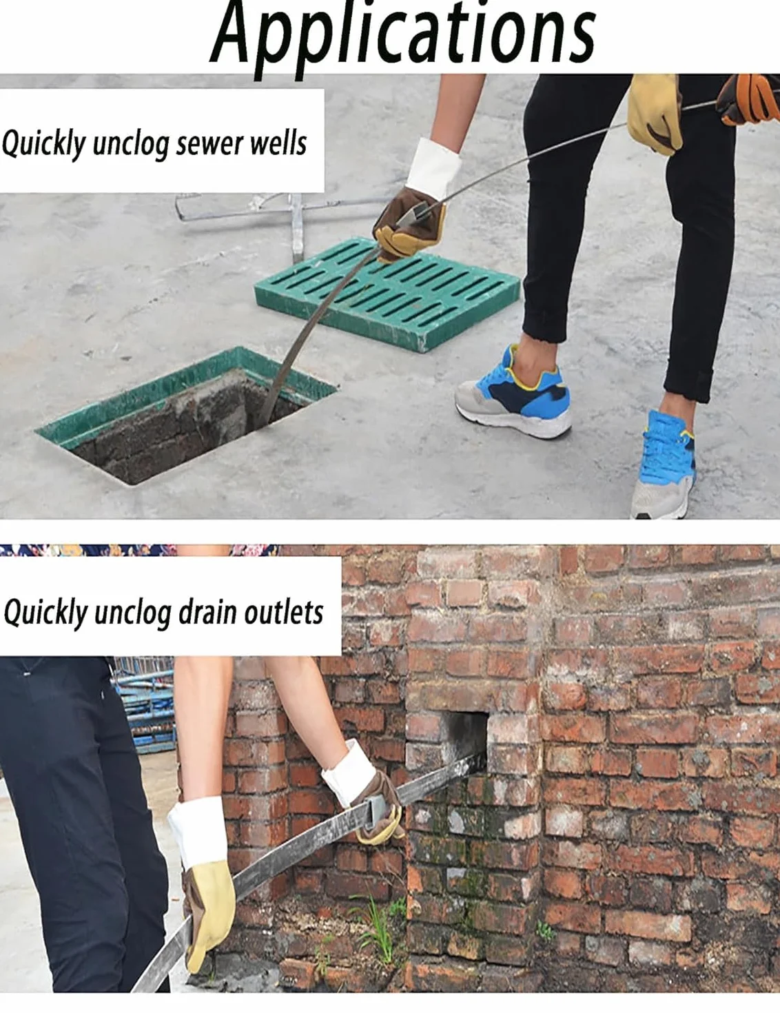 Stalowy pręt spustowy – wytrzymały, do blokad(5cm,L 20m)