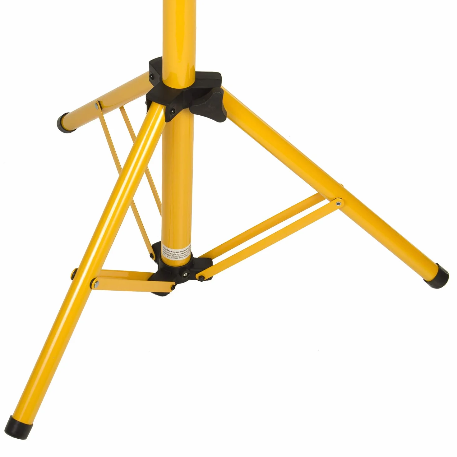 Maclean MCE583 Statyw do naświetlaczy – reflektor budowlany statyw teleskopowy 62-150 cm (stalowy)